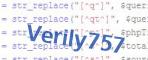 verification code